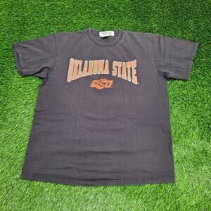 Vintage Oklahoma State University Sweatshirt XL 24x28 Faded Black